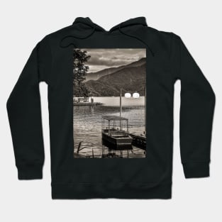 Boat Sun Moon Lake Hoodie